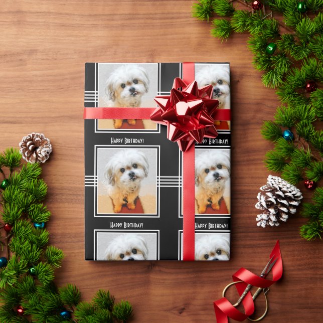 Presente Papel de ondulação de aniversário de Malshi (Presente de Natal)