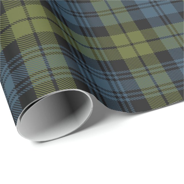 Presente Papel de ondulação de Campbell Tartan (Ponta do rolo)
