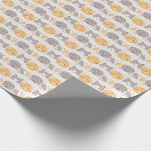 Presente Papel de ondulação de gato