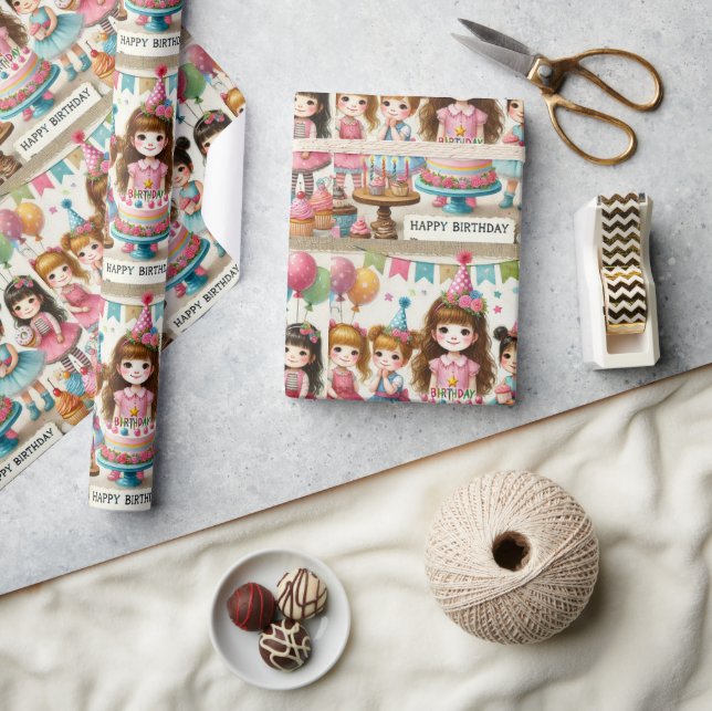 Presente Papel de ondulação de natal feliz (Artesanato)