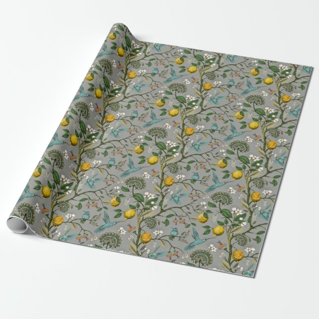 Presente Papel de ondulação de pássaros (Desenrolado)