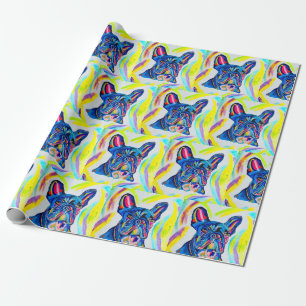 Presente Papel de ondulação para Bulldog Francês