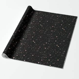 Presente Papel de ondulação preto impressionante