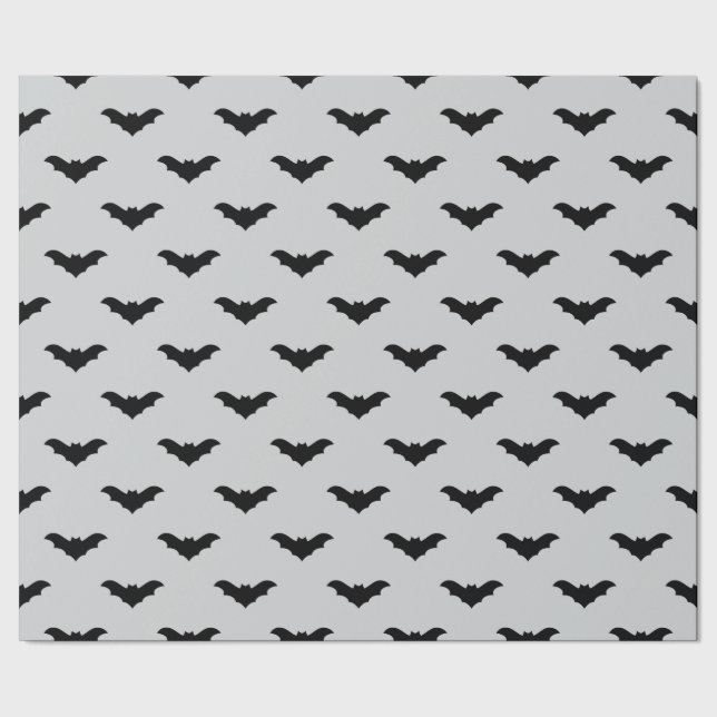 Presente Papel de ondulação sem costura, Cinza preto Hallow (Barra)