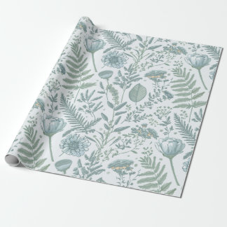 Presente Papel de parede azul flexível