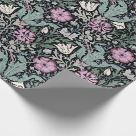 Presente Papel de Parede Botânico Vitoriano Papoula William