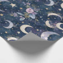 Papel de Parede Celestial Jardim ao Luar | Aquarel