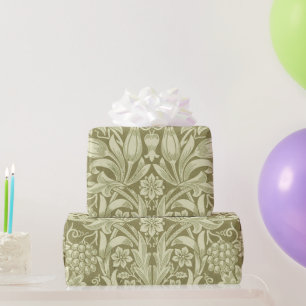 Presente Papel de Parede Girassol de William Morris Vintage