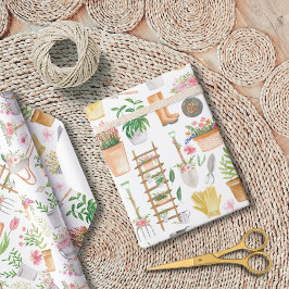 Presente Papel de Parede Jardim de Ferramentas de Jardinage