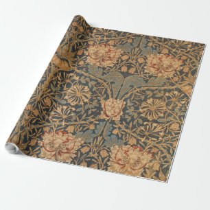 Presente Papel de parede rico William Morris Honeysuckle