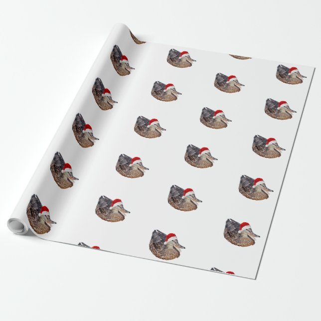 Presente Papel de pato para moldagem de Natal (Desenrolado)