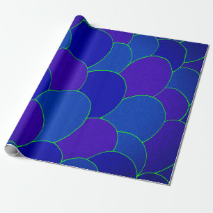 Presente Papel de Quebra de Escalas de Sereia