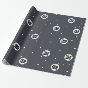 Presente Papel de quebra de feriado personalizado do logoti