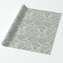 Presente Papel de quebra de marca verde