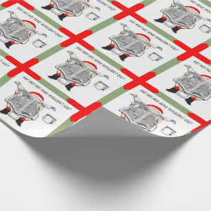 Presente Papel de Quebra de Natal Feio