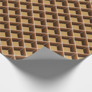 Presente Papel de quebra de padrões cubículo