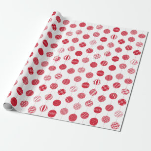 Presente Papel de Quebra-Noite Vermelho