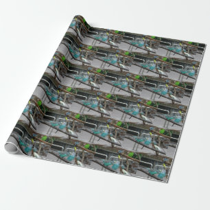 Presente Papel de Quebramento de Periquito