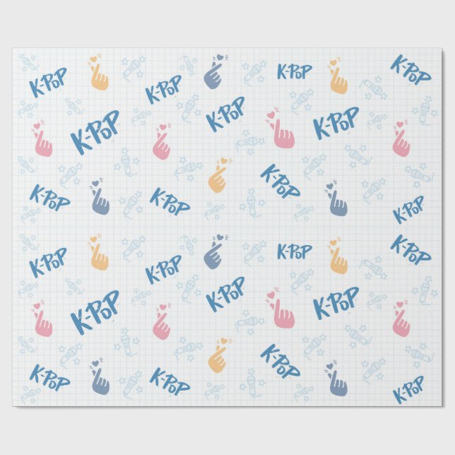 Presente Papel De Regalo K-pop (Aberto)