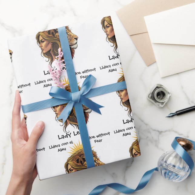 Presente Papel de regalo Lady Leo (Presentear)
