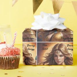 Presente Papel de Regalo Lady Sagitario