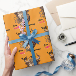 Presente Papel de regalo Lady Tauro – Envuelve con fuerza