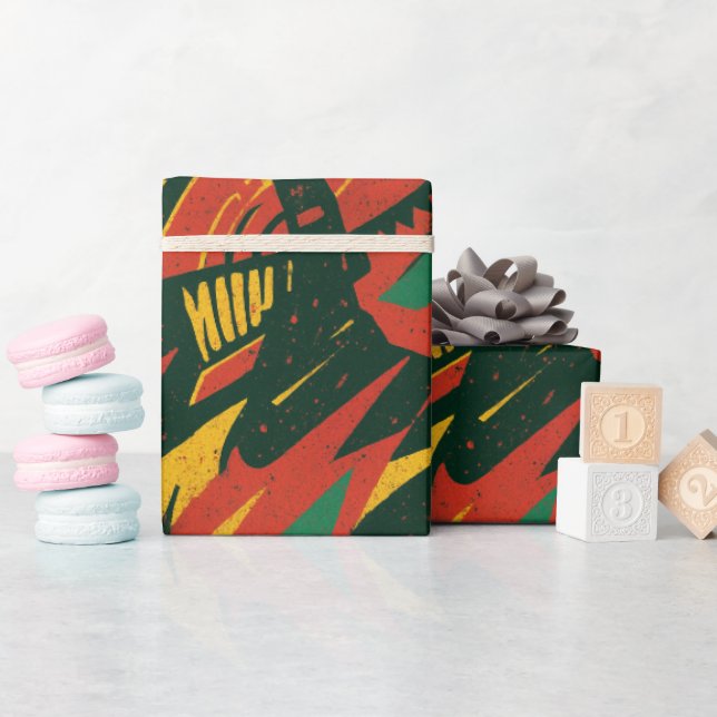 Presente Papel de regalo motosierra (Chá de bebê)