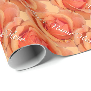 Presente Papel de Rosa personalizado de moldagem de Rosa la