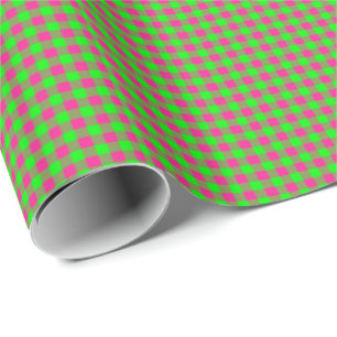 Presente PAPEL DE TRABALHO Pink-Neon-Brown-Coll-GINGHAM-06-