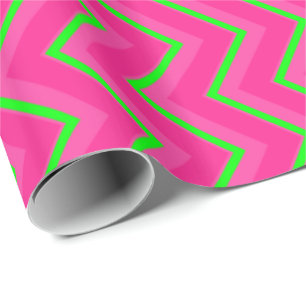 Presente PAPEL DE TRAVAGEM Pink-Neon-Brown-Coll-CHEVRON-04-