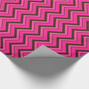 Presente PAPEL DE TRAVAGEM Pink-Neon-Brown-Coll-CHEVRON-09-