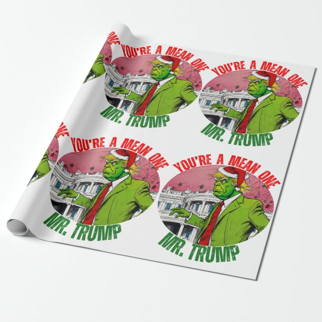 PRESENTE PAPEL DE TRUMP DONALD (Desenrolado)