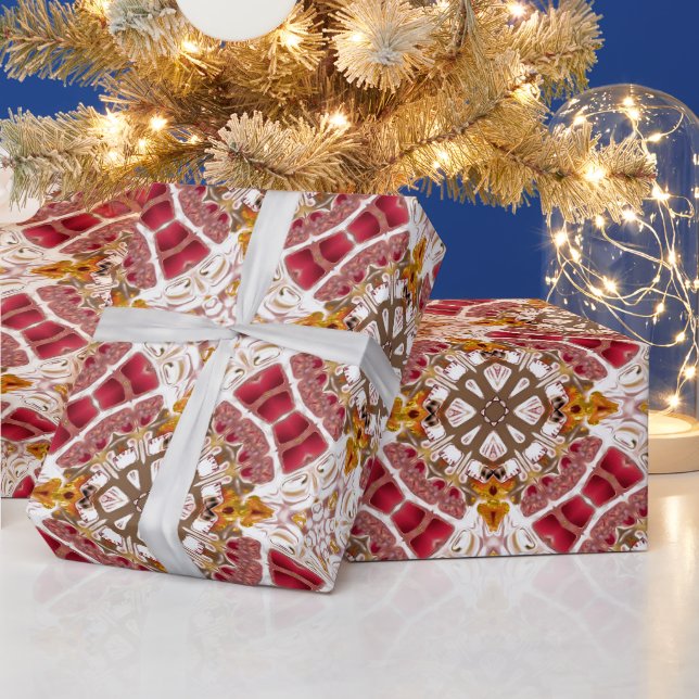 Presente Papel de Wraping Moderno Chic Elegante (Feriados)