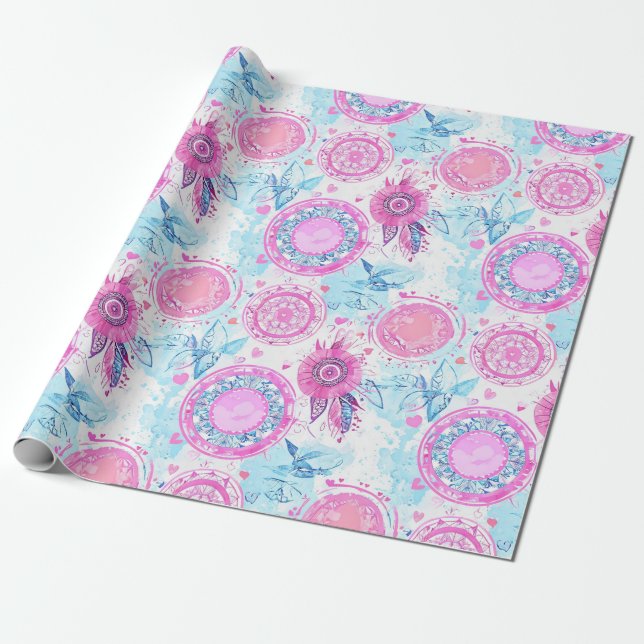 Presente Papel divertido de moldagem de aniversário (Desenrolado)