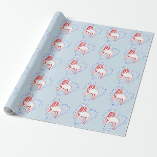 Presente Papel do filhote de cachorro do buldogue
