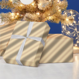 Presente Papel Dourado clássico de moldagem de distribuição