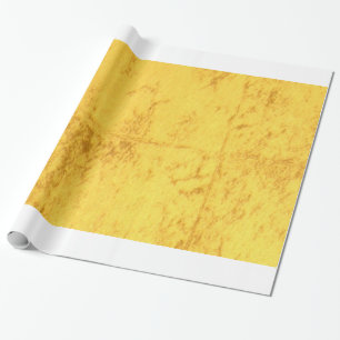 Presente Papel Dourado de empacotamento