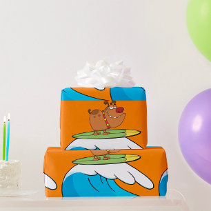 Presente Papel Enrolador de Cachorro Engraçado