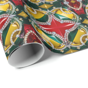 Presente Papel especial de embrulho com as Cores de Los Ang