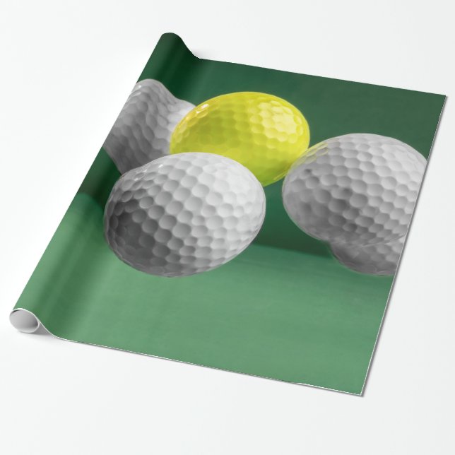Presente Papel flutuante de esfregaço de golfe (Desenrolado)