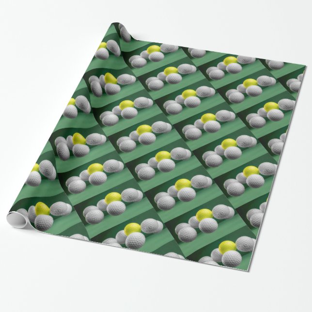 Presente Papel flutuante de esfregaço de golfe (Desenrolado)