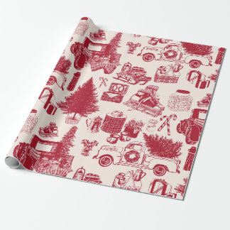 Presente Papel Holliday De Moldagem De Banho De Natal