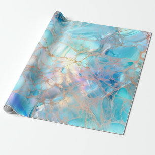 Presente Papel Iridescente de Enrolamento