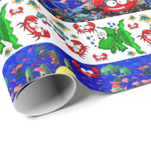 Presente Papel Luminoso Para Esfregar Caranguejos De Peixe 