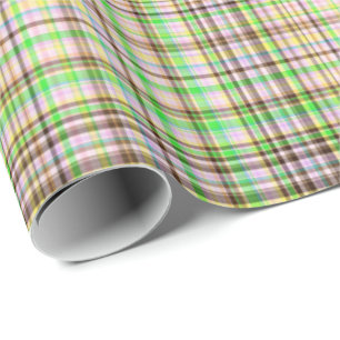 Presente Papel para embalagem de chocolate Xadrez 29-presen