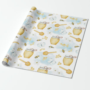 Presente Papel para enrolamento de abelha e de padrão de me