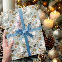 Papel personalizado de enrolamento de chic com ton