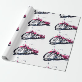 Presente Papel personalizado de enrolamento de motociclos
