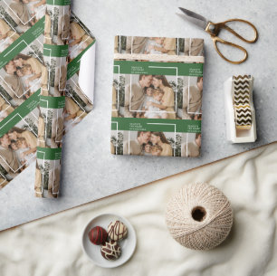 Presente Papel personalizado de enrolamento moderno com fot