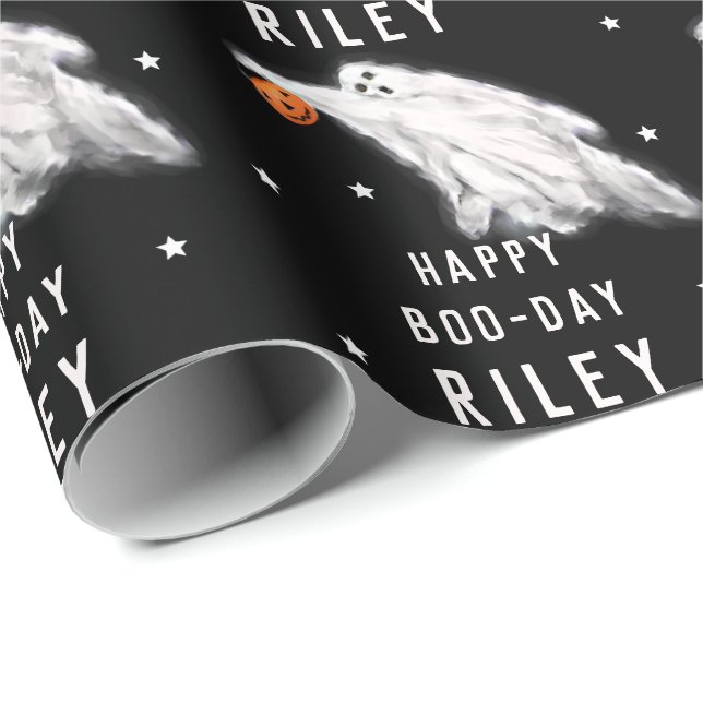 Presente Papel personalizado de moldagem de aniversário de  (Ponta do rolo)